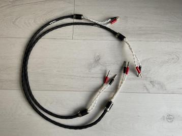 Te koop Gothic audio pure Silver speaker cable beschikbaar voor biedingen