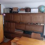 GRATIS Vintage Woonkamerwandkast uit jaren 80 met karakter, Huis en Inrichting, Kasten | Wandmeubels, Ophalen, 250 tot 300 cm