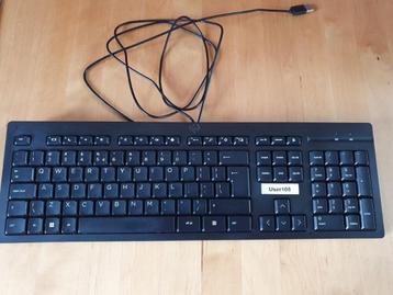 HP125 wired keyboard – toetsenbord  Model TPA-L001K beschikbaar voor biedingen