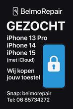GEZOCHT: APPLE IPHONES MET ICLOUD, Ophalen, Zo goed als nieuw, Zwart, 64 GB