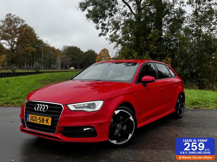 Audi A3 Sportback 1.8 TFSI Ambiente 3 x S-line/Xenon/Leer, Auto's, Audi, Bedrijf, Te koop, A3, ABS, Adaptive Cruise Control, Airbags