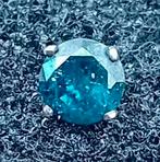 14 Karaat Wit Goud Oorbel Natuurlijke Diamant 0.58Karaat SI2, Ophalen of Verzenden, Nieuw