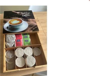 Koffie-/theedoos beschikbaar voor biedingen