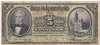 Mexico (Aguascalientes), 5 Pesos, 1910 (extreem zeldzaam), Postzegels en Munten, Bankbiljetten | Amerika, Los biljet, Verzenden