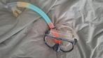 Snorkel en duikbril set, Ophalen of Verzenden, Zo goed als nieuw, Snorkelset