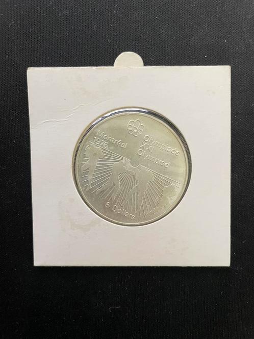1976 5 Dollar Canada, Postzegels en Munten, Edelmetalen en Baren, Zilver, Ophalen of Verzenden