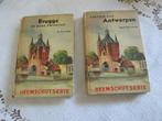 Heemschutserie Fortuin van Antwerpen 1948,Brugge 1949 De oud, Ophalen of Verzenden