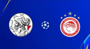 2x AJAX - Olympiakos vak 420 beschikbaar voor biedingen