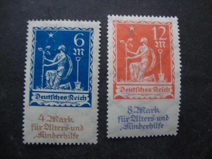 Duitse Rijk serie 233-234 Postfris., Postzegels en Munten, Postzegels | Europa | Duitsland, Postfris, Overige periodes, Ophalen of Verzenden