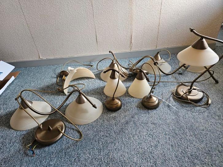 Lampen complete set € 40,-, Huis en Inrichting, Lampen | Spots, Zo goed als nieuw, Ophalen