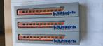 LS models 12001 set van 3 oranje I10 rijtuigen, Overige merken, Gelijkstroom, Ophalen of Verzenden, Nieuw