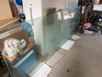 Gratis Glasplaten voor Scheidingswanden, Doe-het-zelf en Verbouw, Glas en Ramen, Ophalen, Gebruikt, Minder dan 80 cm, 80 tot 120 cm