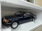 1:18 Mercedes 300 CE-24 Coupe blauw 1990 Norev 183882 JJTOP, Auto, Norev, 70-72 Av. de Bohlen, Vaulx-en-Velin, 69120, France, Norev