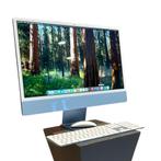 Apple iMac 24” (M3, 2023) – 8GB / 256GB – Blauw | Zeer Nette, Computers en Software, Apple Desktops, Apple, Gebruikt, Support@apple.com