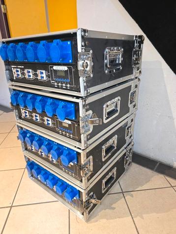 4x 6ch dimmerpacks met cee aansluiting  beschikbaar voor biedingen