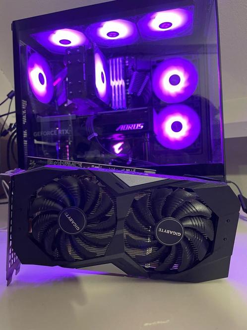 GeForce GTX 1660 SUPER OC 6G, Computers en Software, Videokaarten, Zo goed als nieuw, Nvidia, PCI-Express 3.0, GDDR6, HDMI, DisplayPort