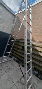 Altrex double lader 12×2., Doe-het-zelf en Verbouw, Ladders en Trappen, Ophalen of Verzenden, Zo goed als nieuw, 4 meter of meer