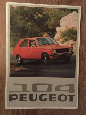 Peugeot 104 beschikbaar voor biedingen