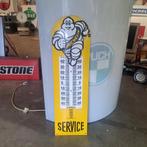 Michelin thermometer emaille replica, Ophalen of Verzenden, Gebruikt, Reclamebord