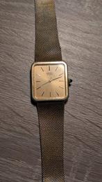 Vintage Seiko Quartz Horloge - Jaren 80 Gold Plated, Sieraden, Tassen en Uiterlijk, Horloges | Heren, Seiko, Gebruikt, Polshorloge