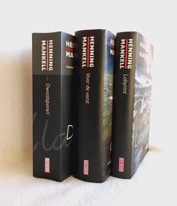 3x Henning Mankell - Labyrint - De vorst - Dwaalsporen beschikbaar voor biedingen