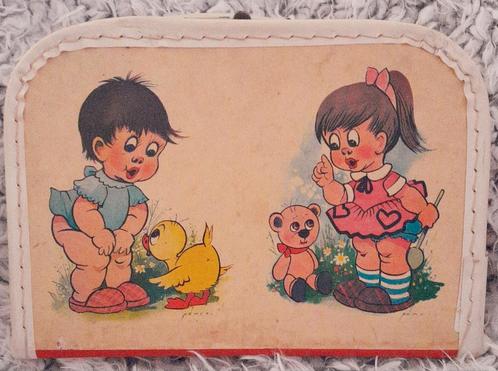 Vintage / retro speelgoed koffertje jaren 70, Kinderen en Baby's, Speelgoed | Overig, Gebruikt, Jongen of Meisje, Ophalen of Verzenden