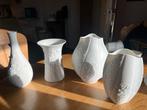 Kaiser porseleinen vazen - set van 4, Wit, Aardewerk of Porselein, Ophalen of Verzenden, Zo goed als nieuw