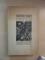 Anthonie Donker - Goethe's Faust, Ophalen of Verzenden, Gelezen, Ballet of Musical