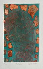 Ets Gertie Mesker - Enclave, Antiek en Kunst, Kunst | Litho's en Zeefdrukken, Verzenden