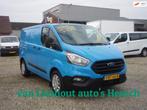 Ford Transit Custom 340 L1 Trend 2 x Schuifdeur automaat 113, Auto's, Bestelauto's, Stof, 4 cilinders, Blauw, Origineel Nederlands