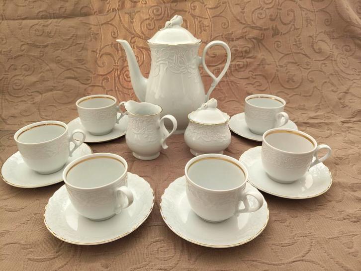 Mitterteich Bavaria Princess Gold, Antiek en Kunst, Antiek | Servies compleet, Ophalen