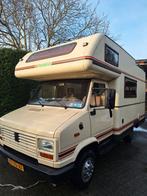Retro Peugeot J5 Kampeerauto 1991 Benzine, Caravans en Kamperen, Reservewiel, Alkoof, Ringverwarming, Treinzit