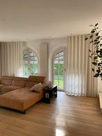 Luxury overgordijnen op maat, 200 cm of meer, Linnenlook, wave plooi, Japandi, Hotel chick, industriël, Crème, Nieuw