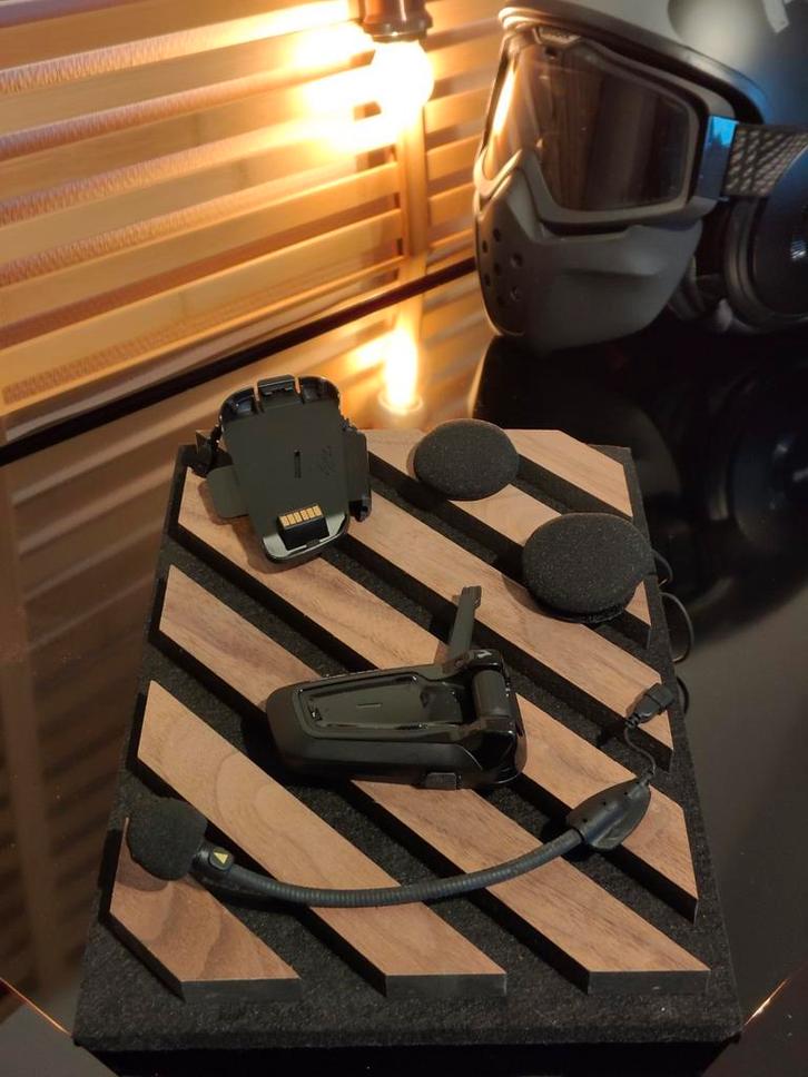 CARDO SmartPack - Groepsintercom & Bluetooth Telefoon Motor, Motoren, Kleding | Motorhelmen, Systeemhelm, XL, Overige merken, Tweedehands