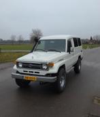 Toyota landcruiser fzj75 troopy benzine 9 personen airco apk, 4477 cc, 2500 kg, Wit, 205 pk