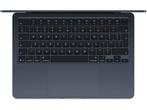 APPLE MacBook Air 13 inch - M4 - 16 GB - 256 GB - Midnight, 256 GB, Qwerty, 13 inch, Nieuw