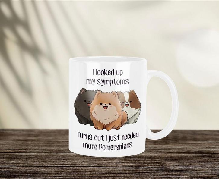“I need more Pomeranians” mok, Huis en Inrichting, Keuken | Servies, Nieuw, Kop(pen) en/of Schotel(s), Overige stijlen, Ophalen of Verzenden