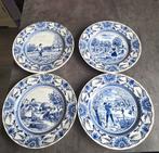 4 Delfts Blauw Borden - Serie 4 Seizoenen, Ophalen
