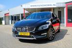 Volvo V60 2.4 D6 Twin Engine Summum Aut. Leder|Pano|Lanewarn, Auto's, Volvo, Automaat, Euro 6, Traction-control, Zwart