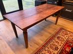 Teak houtenntafel 180x80, Ophalen, Zo goed als nieuw, Rechthoekig, 50 tot 100 cm