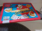 Magnetische letterdoos.,maan roos,vis, Kinderen en Baby's, Speelgoed | Educatief en Creatief, Ophalen of Verzenden, Zo goed als nieuw