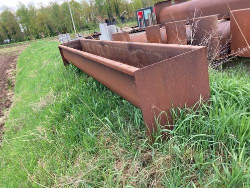 Cortenstaal plantenbakken, Diverse afmetingen, Tuin en Terras, Bloembakken en Plantenbakken, Zo goed als nieuw, Metaal, 100 cm of meer