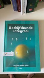 Rienk Stuive - Bedrijfskunde Integraal, Rienk Stuive; Peter Thuis, Ophalen of Verzenden, Zo goed als nieuw, Nederlands