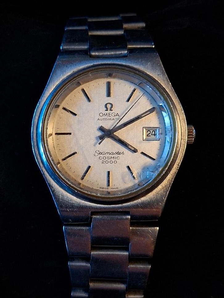 Omega Seamaster Cosmic 2000 - Automaat, Sieraden, Tassen en Uiterlijk, Horloges | Heren, Gebruikt, Polshorloge, Omega, Staal, Staal