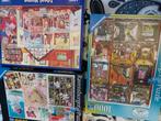 8x puzzel van 1000stukjes Compleet, Ophalen of Verzenden, Zo goed als nieuw