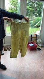 Oska broek mt 4 linnen, Ophalen of Verzenden, Zo goed als nieuw, Maat 46/48 (XL) of groter, Geel
