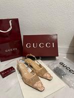 Gucci Slingbacks - Maat 40 - Nieuw!, Kleding | Dames, Schoenen, Ophalen of Verzenden, Nieuw, Beige, Schoenen met hoge hakken