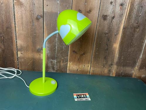 Vintage groene Ikea wolken lamp, tafel/ bureau lamp, Huis en Inrichting, Lampen | Tafellampen, Zo goed als nieuw, Minder dan 50 cm