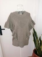 Munthe Eivan Frilled Knit Vest S zgan, Kleding | Dames, Munthe, Ophalen of Verzenden, Zo goed als nieuw, Maat 38/40 (M)