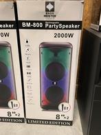 BM-800 party speaker 2000W, Audio, Tv en Foto, Luidsprekers, Subwoofer, Zo goed als nieuw, 120 watt of meer, Ophalen